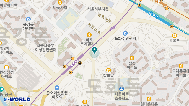 느티나무 방문요양센터 위치 지도