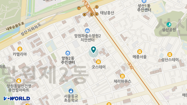 가나실버복지센터 위치 지도