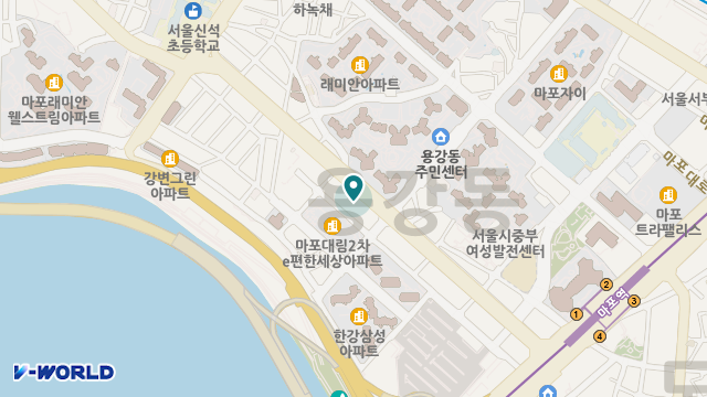 서울남부재가노인복지센터 위치 지도
