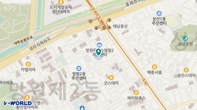 나누리복지센터 위치 지도