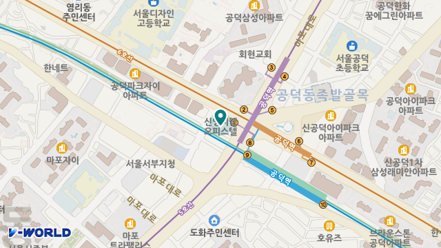 코스모스 실버 재가센터 위치 지도