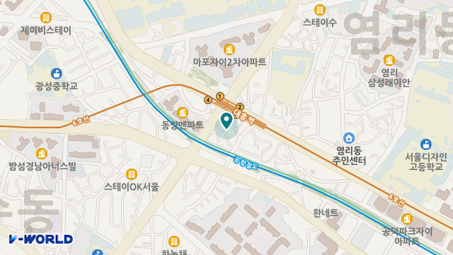 섬김방문요양센터 위치 지도