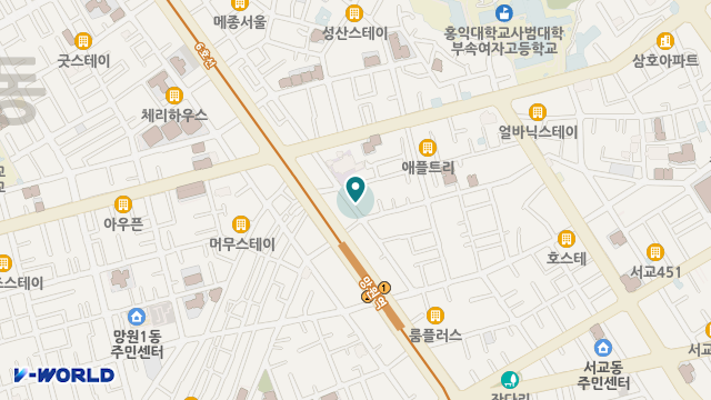 비지팅엔젤스 재가 마포망원지점 위치 지도