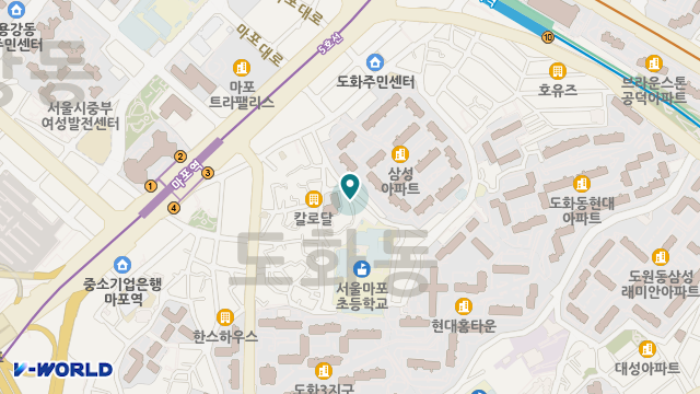 하늘꿈실버재가요양센터 위치 지도