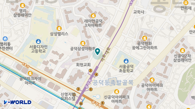 +효실버재가센터 위치 지도