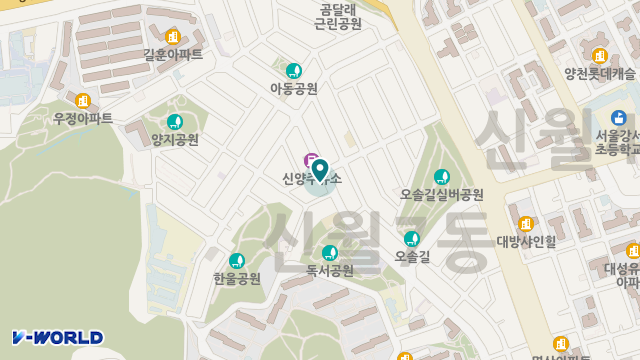 사랑나눔복지센터 위치 지도