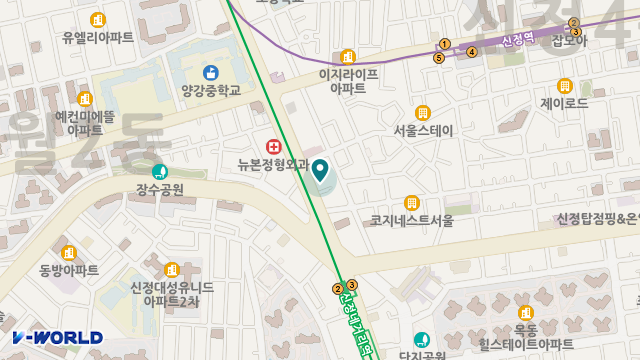 신목동 노인복지센터 위치 지도