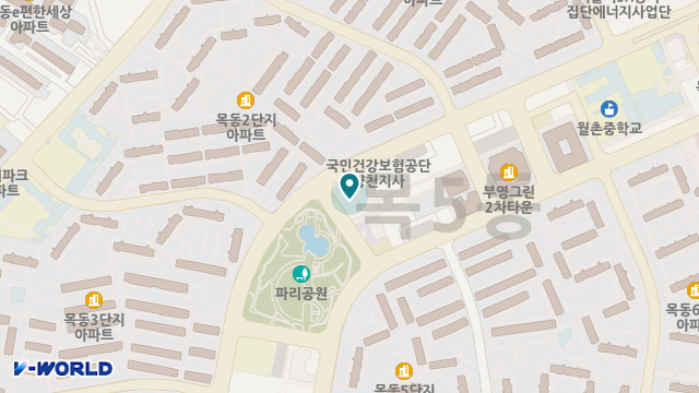 행운요양복지센터 위치 지도