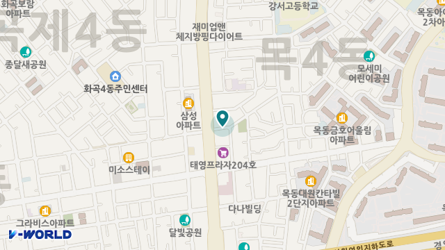 양천노인요양센터 위치 지도
