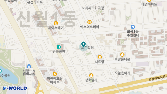 행복한 우리들 노인복지센터 위치 지도
