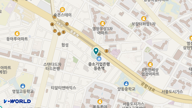 행복을 주는 노인복지센터 위치 지도