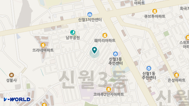사회적기업(사)사람과사람 위치 지도