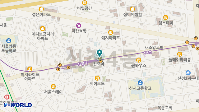 (주)늘푸른 한가족 위치 지도