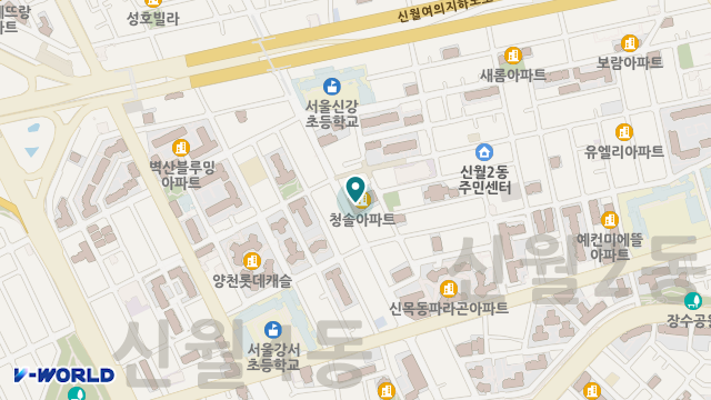 (A)비지팅엔젤스양천지점 위치 지도