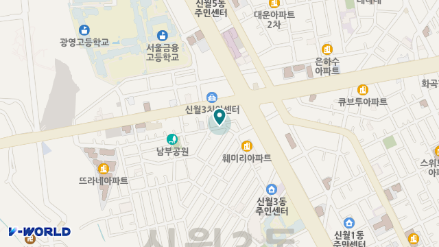 행복재가복지센터 위치 지도