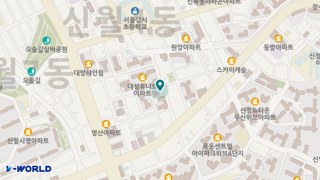 신월사랑복지센터 위치 지도