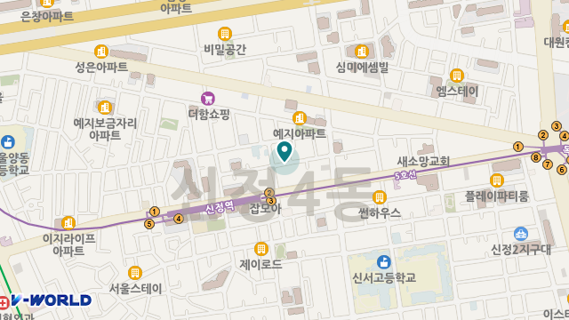가온재가복지센터 위치 지도