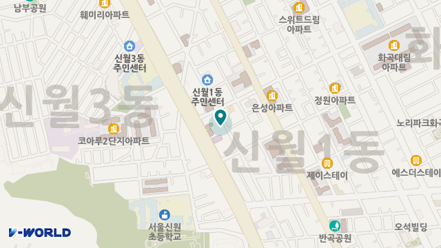 행복한복지센터 위치 지도