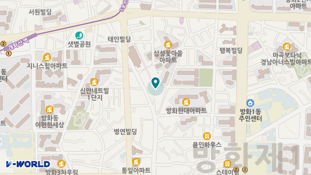에덴재가노인복지센터 위치 지도
