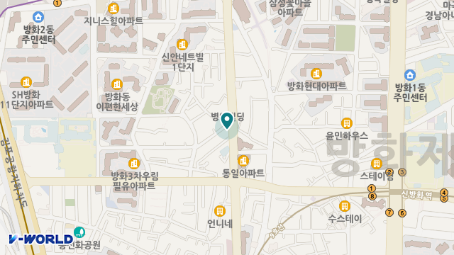서서울중앙재가복지센터 위치 지도