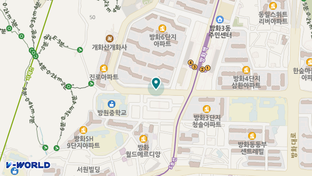 종려나무재가장기요양기관 위치 지도