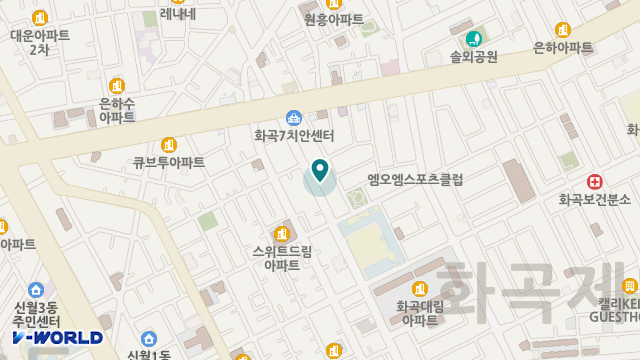 이레실버사랑복지센터 위치 지도