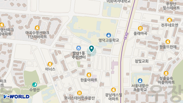 새빛재가노인복지센터 위치 지도