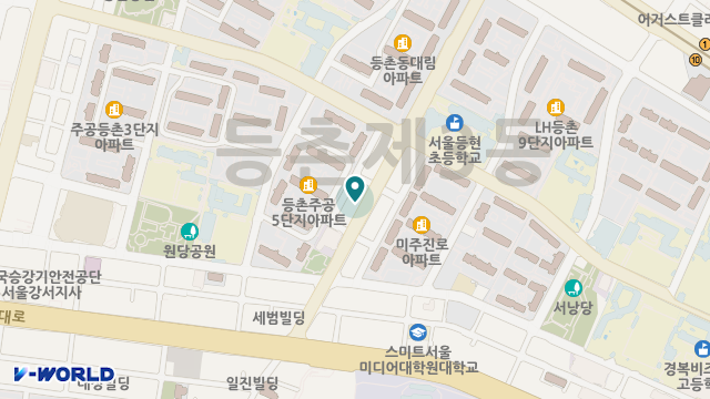 강서샘물재가복지센터 위치 지도