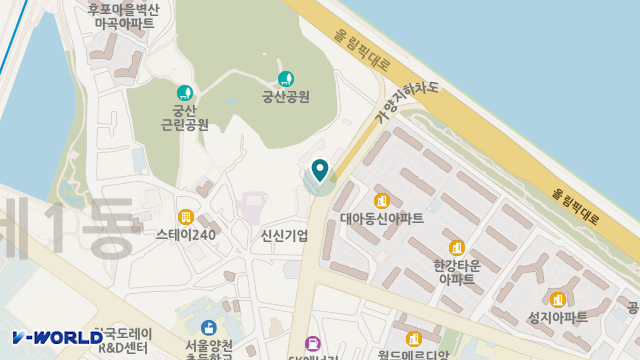 사랑애재가복지센터 위치 지도