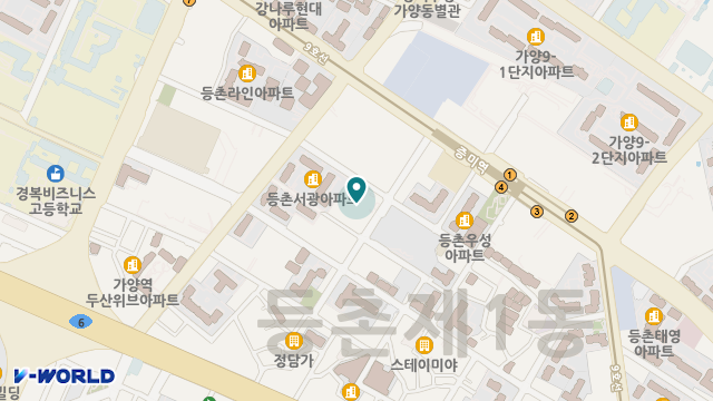 더시니어스가양재가노인복지센터 위치 지도