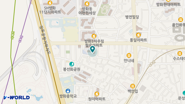 온누리'재가복지센터 위치 지도