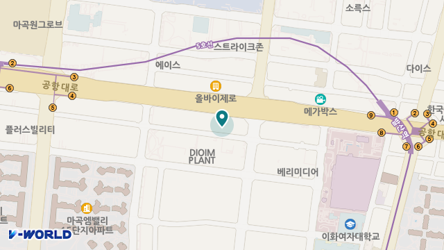 지극정성 방문요양센터 강서점 위치 지도