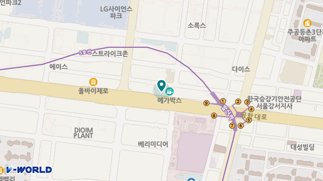 (주)크리스찬재가복지센터 위치 지도