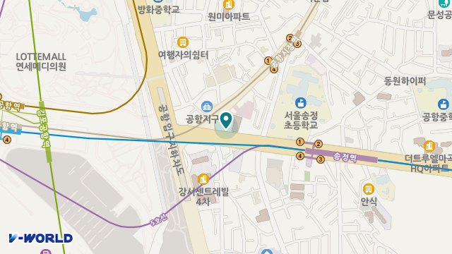 마곡재가복지센터 위치 지도