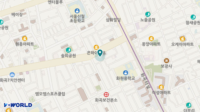 강서선영재가복지센터 위치 지도