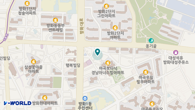 꿈에그린재가노인복지센터 위치 지도