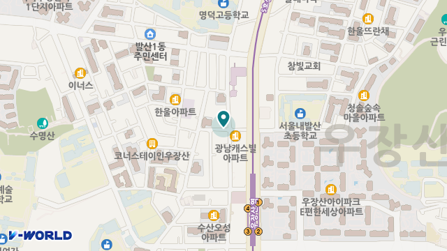강서누리재가복지센터 위치 지도