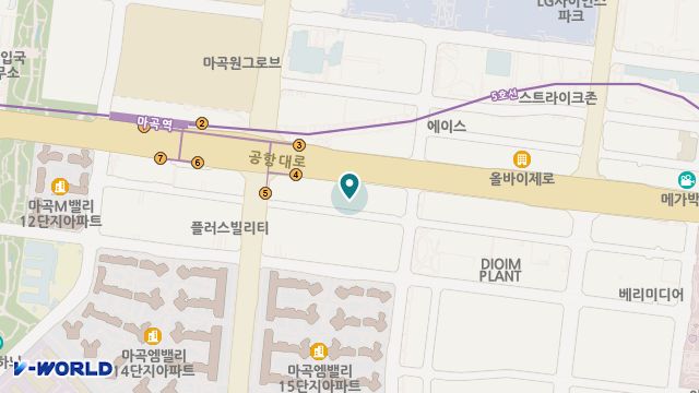 실버트리 재가노인복지센터 위치 지도