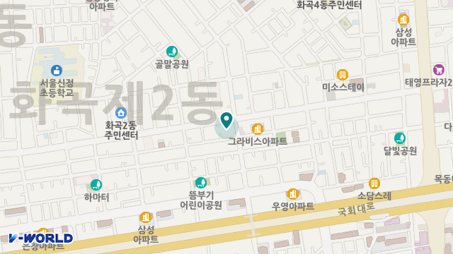 사랑애재가센터 위치 지도