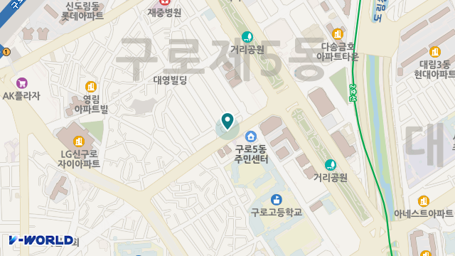 사랑재가요양센터 위치 지도