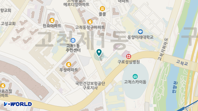 안심재가요양기관 위치 지도