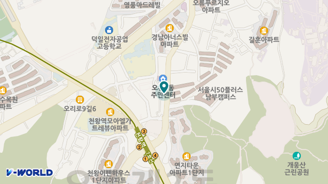 어르신먼저노인복지센터 위치 지도