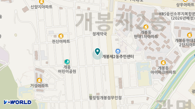 늘푸른복지센터 위치 지도