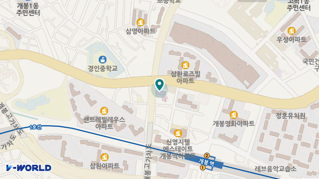 (주)으뜸노인복지센터 위치 지도