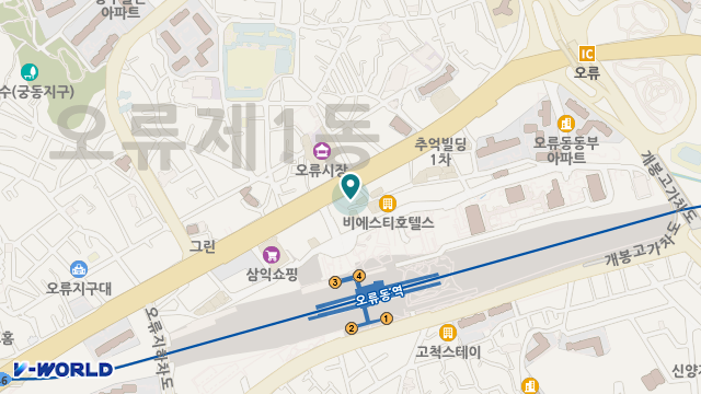 종로의료기 위치 지도