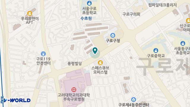 서울요양복지센터 위치 지도