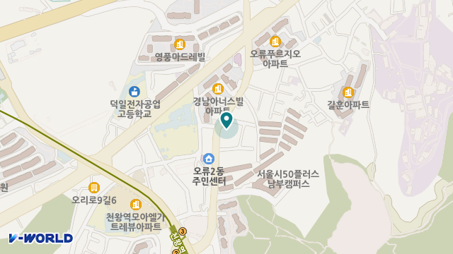 은빛사랑채노인복지센터 위치 지도