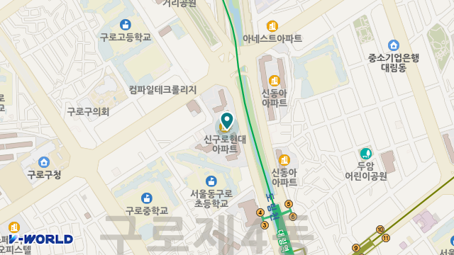 현대재가복지센터 위치 지도