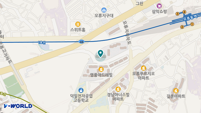 건강재가복지센터 위치 지도
