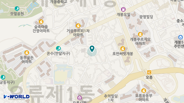 신우노인복지센터 위치 지도